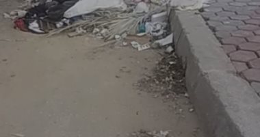 شكوى من انتشار القمامة بمنطقة 64 مدينة العبور