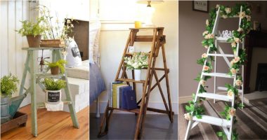 5 أفكار لاستخدام السلالم الخشبية فى ديكور مميز للبيت.. صور