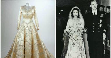 اعرفى قصة تصميم فستان زفاف الملكة إليزابيث.. 3 شهور من العمل السرى