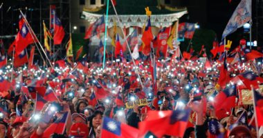 استمرار الحملات الانتخابية قبل انطلاق ماراثون انتخابات الرئاسة فى تايوان