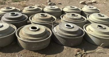 الجيش اليمني: إتلاف 5 آلاف لغم أرضى وعبوة ناسفة زرعها الحوثيون بحجة