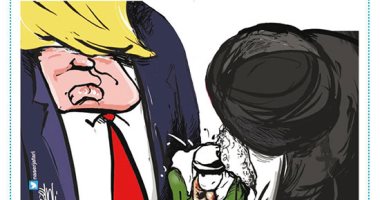 كاريكاتير صحيفة أردنية.. العراق ضحية الحرب الأمريكية الإيرانية