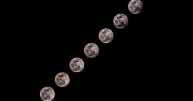 شاهد أول صور لخسوف القمر فى 2020