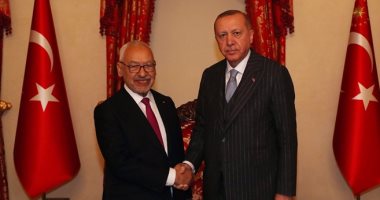 غضب تونسى من زيارة رئيس البرلمان لأردوغان.. ومغردون: الغنوشى مخبر تركيا