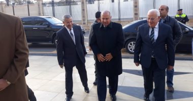 صور.. محافظ بورسعيد يستقبل وزير النقل لافتتاح أعمال تطوير محطة السكة الحديد