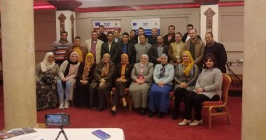 صور.. جامعة حلوان تشارك فى مبادرة صنايعية مصر وتوفير فرص عمل للمتدربين