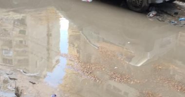 شكوى من انتشار مياه الصرف الصحى بمنطقة فلمنج بالإسكندرية