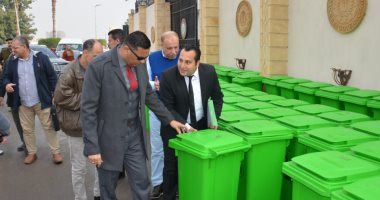 محافظ الدقهلية: 232 صندوقا جديدا لجمع القمامة بالمنصورة