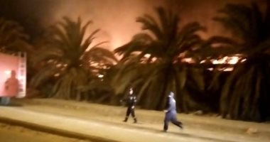10 سيارات إطفاء تسيطر على حريق داخل مصنع أخشاب بمدينة 6 أكتوبر دون إصابات