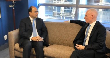 سفير مصر بكندا يلتقى مستشار الأمن القومى الكندى لمناقشة تطورات الشرق الأوسط