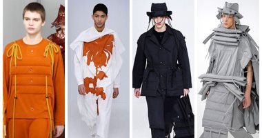مجموعة أزياء كريج جرين للرجال الأغرب فى أسبوع الموضة بباريس