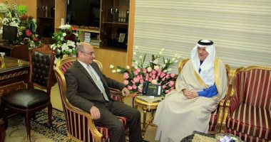 وزير العدل يستقبل سفير المملكة السعودية بالقاهرة لبحث سبل التعاون بين البلدين