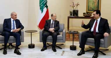 رئيس الوزراء اللبنانى يلتقى الرئيس ميشال عون بعد تشكيل الحكومة الجديدة