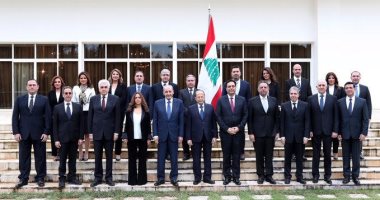 فيديو وصور.. مراسم تسليم وزراء لبنان الجدد مناصبهم فى السرايا الحكومى