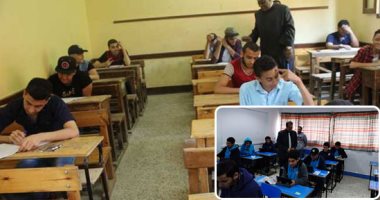 طلاب الصف الثانى الثانوى يؤدون اليوم امتحان اللغة الأجنبية الأولى