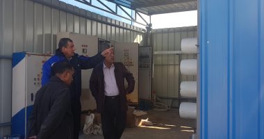 رئيس شركة المياه ووفد من الوكالة الأمريكية للتنمية يتفقدون محطة مياه بوسط سيناء