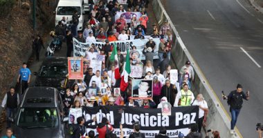 مظاهرات بالمكسيك احتجاجا على زيادة معدلات العنف بالبلاد