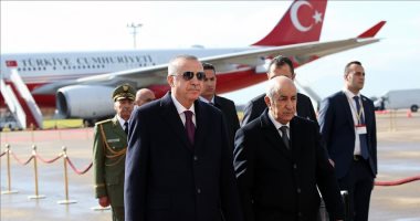  أردوغان يبدأ زيارة رسمية للجزائر بدعوة من رئيسها تستغرق يومين