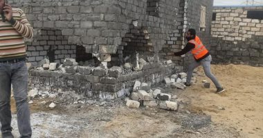 صور.. إيقاف أعمال حفر بدون ترخيص والتصدى لأبنية مخالفه بالإسكندرية