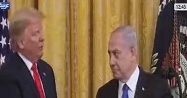 فيديو.. نتنياهو: قرارات ترامب اليوم تذكرنا بالاعتراف بدولة إسرائيل عام 48