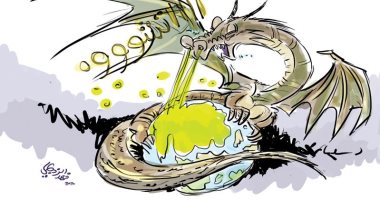 كاريكاتير صحيفة عمان يحذر من تفشى فيروس كورونا 