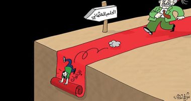 كاريكاتير صحيفة إماراتية.. الحكم العثمانى فى طريق السقوط مثل الإخوان