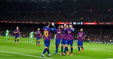 برشلونة يسحق ليجانيس بخماسية ويتأهل لربع نهائي كاس اسبانيا.. فيديو