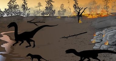 حفريات جديدة تكشف حقيقة نجاة الديناصورات من الانقراض الجماعى والبراكين