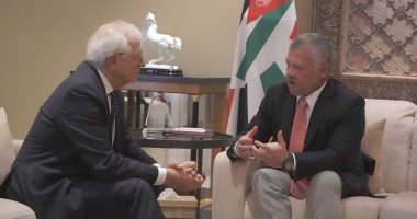 ملك الأردن يستقبل الممثل الأعلى للاتحاد الأوروبى للشؤون الخارجية 