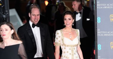 الأمير ويليام وزوجته على السجادة الحمراء لحفل الـ BAFTA    