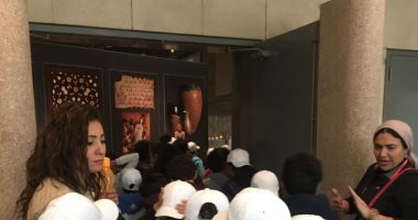 المتحف القومى للحضارة المصرية يستقبل طلاب مدرستين بالقاهرة