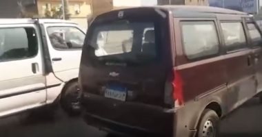 فيديو.. تباطؤ حركة السيارات أعلى محور 26 يوليو المتجه إلى ميدان لبنان