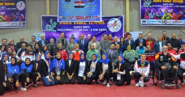 ختام بطولة مصر الدولية لتنس الطاولة لذوى القدرات الخاصة بالإسكندرية