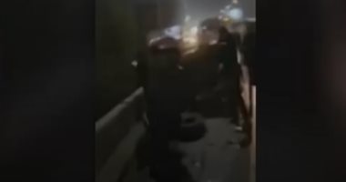 "مساء dmc" يعرض فيديو لحادث مروع لشابين يسيران بسرعة هائلة.. فيديو
