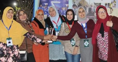 جامعة المنوفية تحقق مركز ثالث بمسابقة معرض علمى وفضية بماراثون أسبوع فتيات الجامعات