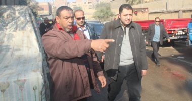 نائب محافظ القاهرة يوجه بسرعة إنهاء أعمال الصرف الصحى بحدائق القبة