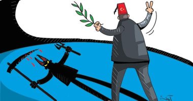 كاريكاتير صحيفة إماراتية.. أردوغان يبحث عن زعزعة إستقرار الدول ونهب ثرواتها 
