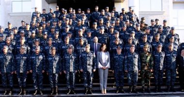 وزيرة الهجرة تزور القوات البحرية.. وتوجه الشكر للجيش: "درع الوطن وسيفه"