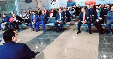 صور.. رئيس :"المصرية للمطارات" يتفقد مطارى العاصمة وسفنكس لمتابعة التطوير 