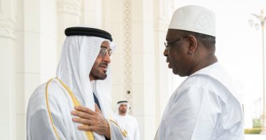 محمد بن زايد يستقبل رئيس السنغال لبحث العلاقات الثنائية ومستجدات المنطقة