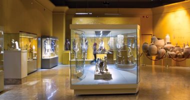 شاهد.. المراكب الفرعونية في متحف السويس القومى رحلة عمرها 7 آلاف سنة