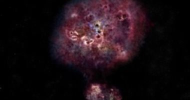 مجرة "وحشية" عملاقة تحير العلماء بعد وفاتها