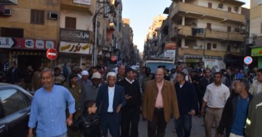صور.. تحرير 154 محضرا فى حملة لإزالة التعديات ورفع الإشغالات بمدينة الأقصر