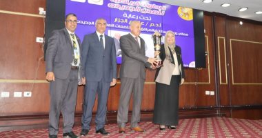 فوز مدينة العاشر بدرع البطولة الرياضية للمدن الجديدة بمدينة السادات