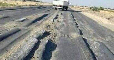 قارئ يشكو سوء حالة طريق الوصلة بين مدينة إدفو ومحافظة أسوان