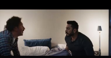 تامر حسني VS محمد سلام فى مشهد كوميدي بفيلم الفلوس.. فيديو