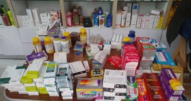 ضبط 230 علبة أدوية بشرية خاصة بالتأمين الصحى فى صيدليات بقليوب