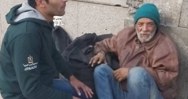 التضامن تنجح فى إنقاذ مسن بالقاهرة وتنقله إلى دار رعاية