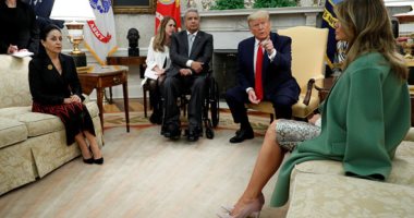 الرئيس ترامب وقرينته ميلانيا يستقبلان رئيس الأكوادور وزوجته فى البيت الأبيض
