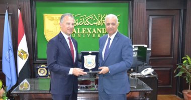 جامعة الإسكندرية تستقبل سفير أمريكا بالقاهرة لمناقشة سبل التعاون الأكاديمى